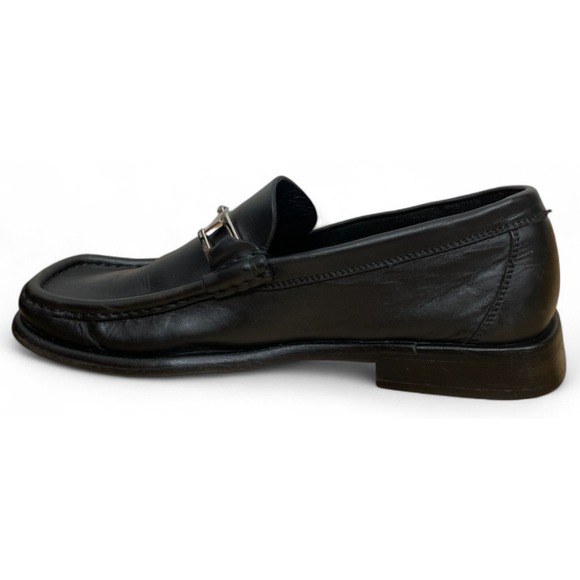 Vintage Gucci Horsebit Loafers Black 8 D main image 9